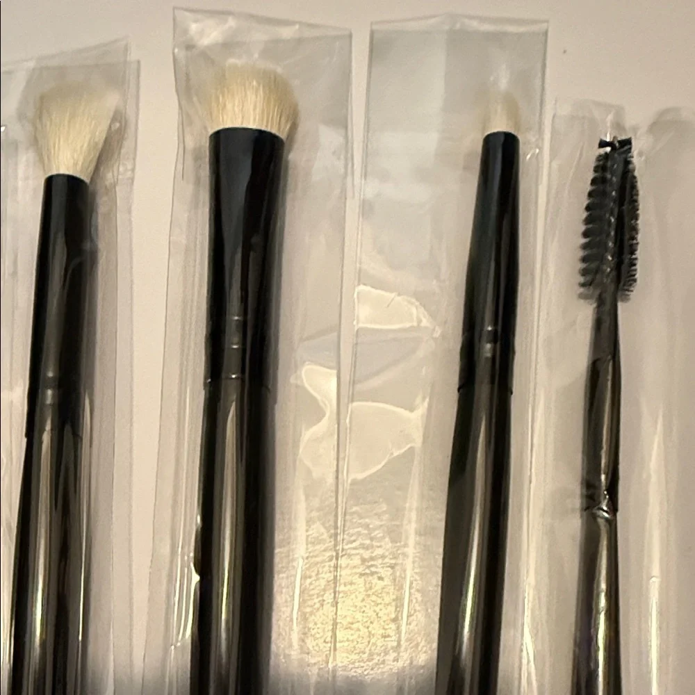 Morphe Sleek Black Brush Set with Carrying Cosmetics Case